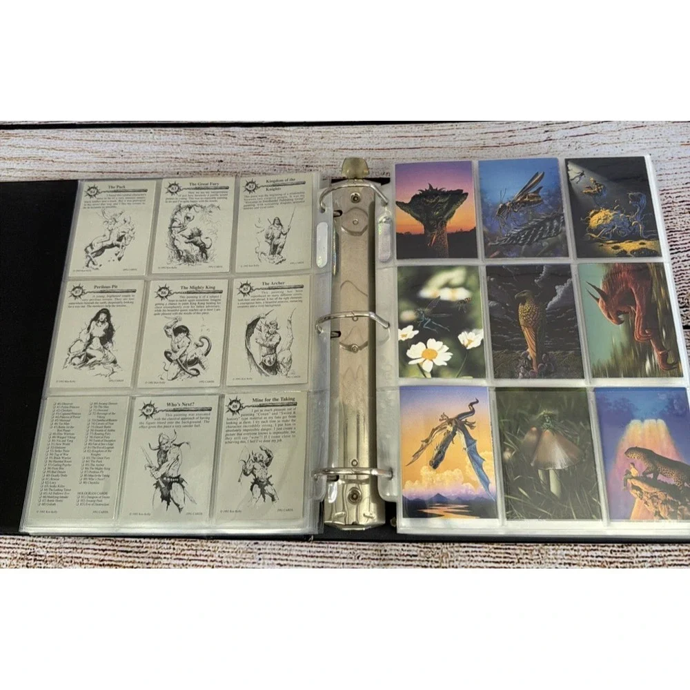 Lot 540 FPG Fantasy Art Trading Cards Vintage Mixed Collection Bulk Lot Used